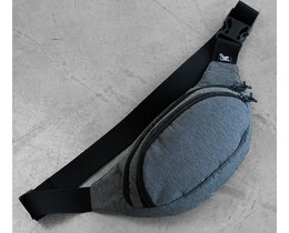Фото - Универсальная бананка серого цвета Staff gray - Men box