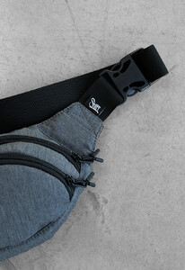 Фото - Универсальная бананка серого цвета Staff gray - Men box