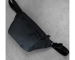 Фото - Базовая сумка на пояс для мужчин Staff ha black - Men box