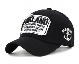 Фото - Всесезонная черная кепка Narason с нашивкой Oakland - Men box