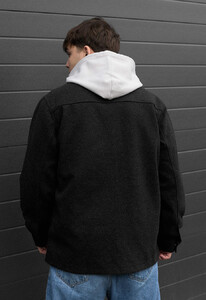 Фото - Куртка-сорочка в кольорі чорний графіт Staff black graphite - Men box