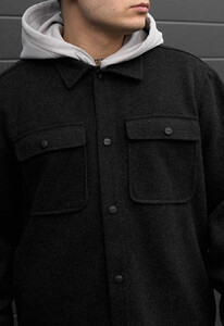 Фото - Куртка-сорочка в кольорі чорний графіт Staff black graphite - Men box