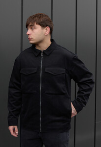 Фото - Демісезонна куртка чорного кольору Staff zumi black - Men box