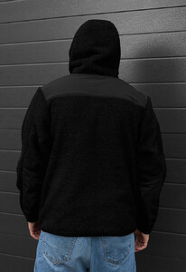 Фото - Плюшевий анорак для чоловіків Staff ari black - Men box