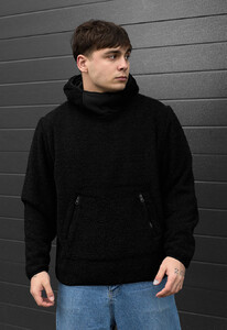 Фото - Плюшевий анорак для чоловіків Staff ari black - Men box