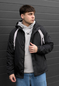 Фото - Чоловіча демісезонна вітровка Staff lomz black & light gray - Men box