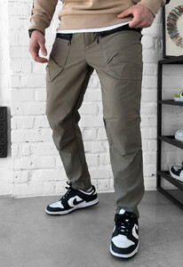 Фото - Штаны карго оливкового цвета Staff cargo ks olive - Men box