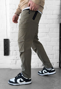 Фото - Штаны карго оливкового цвета Staff cargo ks olive - Men box
