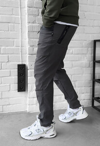 Фото - Повседневные мужские штаны Staff cargo ks gray - Men box
