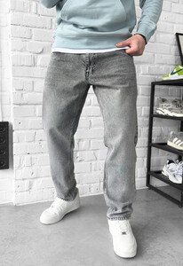 Фото - Всесезонные мужские джинсы Staff 24 gray regular - Men box