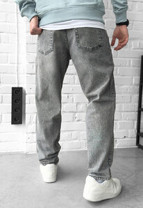 Фото - Всесезонные мужские джинсы Staff 24 gray regular - Men box
