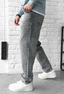 Фото - Всесезонные мужские джинсы Staff 24 gray regular - Men box