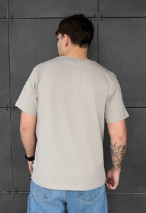 Фото - Однотонна футболка у сірому кольорі Staff gray - Men box