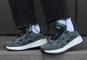Фото - Кросівки для чоловіків сірого кольору Staff gray reflective - Men box