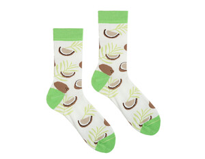 Фото - Высокие демисезонные носки от Sammy Icon с кокосом Coconut - Men box