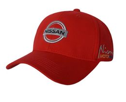 Фото - Автомобильная кепка Sport Line красная с лого Nissan - Men box