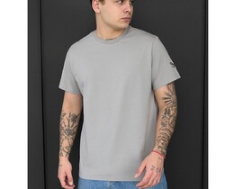 Фото - Базова брендована футболка Staff pi light gray logo - Men box