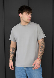 Фото - Базова брендована футболка Staff pi light gray logo - Men box