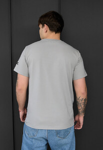 Фото - Базова брендована футболка Staff pi light gray logo - Men box