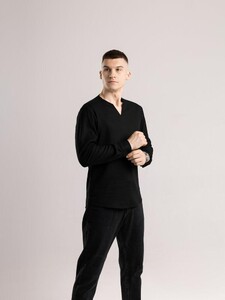 Фото - Універсальна сорочка від Pobedov Horizon чорного кольору - Men box