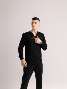 Фото - Універсальна сорочка від Pobedov Horizon чорного кольору - Men box
