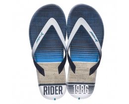 Фото - Мужские вьетнамки бренда Rider синего цвета - Men box