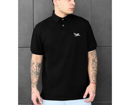 Фото - Базовое мужское поло черного цвета Staff black logo - Men box