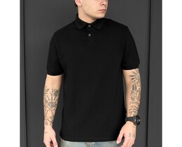 Фото - Однотонное поло для мужчин Staff black - Men box