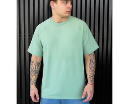 Фото - Однотонна світло-зелена чоловіча футболка Staff light green - Men box
