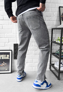 Фото - Універсальні чоловічі джинси Staff 5 gray regular - Men box