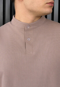 Фото - Чоловіче світло-коричневе поло Staff lw light brown - Men box