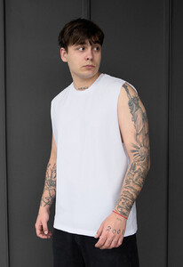 Фото - Базова біла майка для хлопців Staff white - Men box
