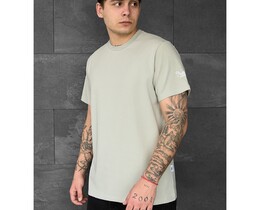 Фото - Світло-сіра футболка з лого Staff pi light gray2 logo - Men box