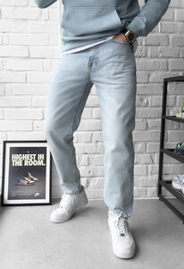 Фото - Світло-блакитні джинси повсякденні Staff 9671 light blue regular - Men box