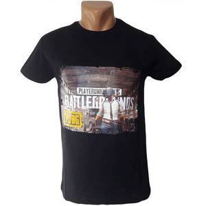 Фото - Футболка бренда Sport Line черного цвета с принтом PUBG - Men box