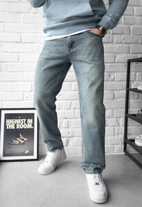 Фото - Базові світло-сині джинси Staff 24 light blue regular - Men box