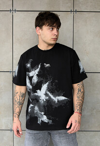 Фото - Чоловіча футболка з принтом птахів Staff birds & logo - Men box