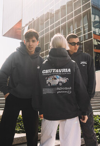 Фото - Молодежное худи Staff x Університет Чупарського Чутаврія oversize - Men box