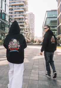 Фото - Оверсайз худи Staff x Університет Чупарського Зомбі oversize - Men box