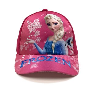 Фото - Детская бейсболка для девочек Sport Line розового цвета Frozen - Men box