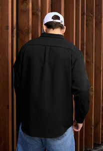 Фото - Чорна оверсайз сорочка Staff co black oversize - Men box