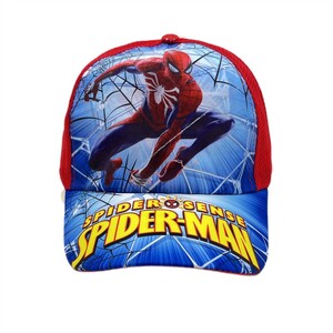 Фото - Детская бейсболка из хлопка Sport Line с ярким принтом Spider-Man - Men box