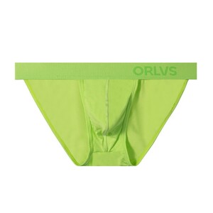 Фото - Сексуальные танга от бренда ORLVS салатового цвета - Men box