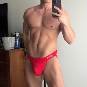 Фото - Чоловічі труси джоки Pump білизна червоного кольору - Men box