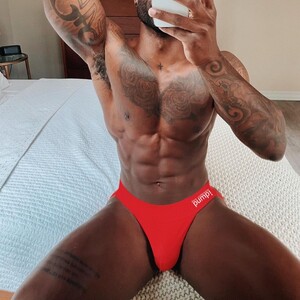 Фото - Чоловічі труси джоки Pump білизна червоного кольору - Men box