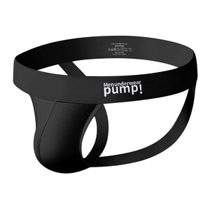 Фото - Чоловічі сексуальні труси джоки Pump чорного кольору - Men box