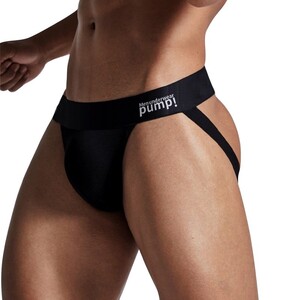 Фото - Чоловічі сексуальні труси джоки Pump чорного кольору - Men box