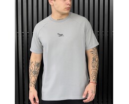 Фото - Универсальная футболка в сером цвете Staff light gray logo - Men box
