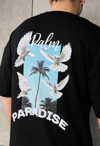 Фото - Оверсайз футболка для парней Staff palm paradise oversize - Men box