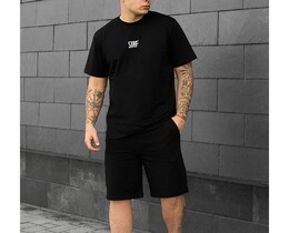 Фото - Спортивный комплект черного цвета Staff sp reflective logo - Men box